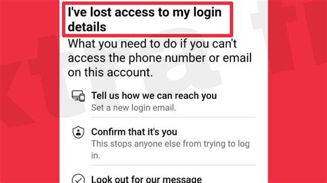 I’ve Lost Access to My Account .